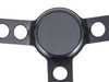 Rennline Rennline Leather Steering Wheel - Black Spokes & Black Horn Ring I77.86.BBL View 4