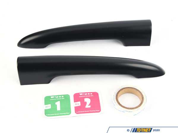 ECS Door Handle Split Door - Black Cover Set 51247228923