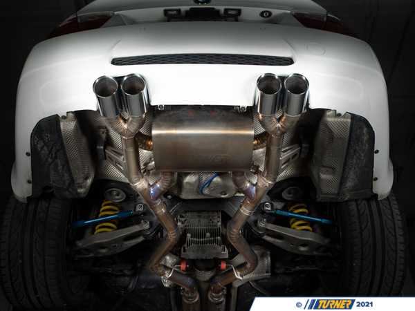 Turner Motorsport Turner Motorsport Titanium Valved Axle Back Exhaust - Polished Tips - E90 E92 M3 S65 013888LA01-02KT