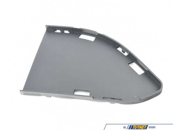 Genuine BMW Genuine BMW Cover, Grill, Center, Lower Right M - 51118056852 - F15 51118056852