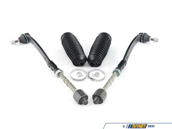 Lemforder Tie Rod Full Section And Boots - Left And Right Side Kit 32116777521KT2