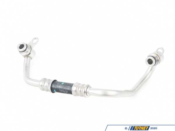 Rein Rein Turbo Water Feed Line - Rear Turbo - N54 3.0L 11537558901