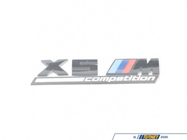 Genuine BMW COVER PANEL FOR INSCRIPTION 51168098961