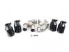 AWE AWE OE to Quad Tip Conversion Kit - Diamond Black Tips - G20/G22 B58 3810-43020 View 3