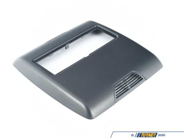 Genuine BMW Genuine BMW Cover, Console, Head Lining, - 51448258046 - Schwarz 51448258046