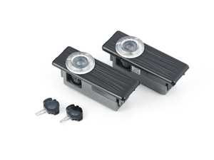 LED Door Projector Puddle Lights Kit - MINI Logo And JCW Logo