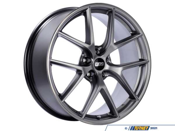 BBS 20" BBS CI-R Platinum Silver With Polished Rim Protector - Staggered Set ci0202pspoKT