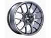 BBS 20" BBS CH-R Titanium With Polished Rim Protector - Square Set ch113tipoKT View 1