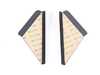 Rennline Anti-Buffetting Wind Deflector Set  E302 View 4