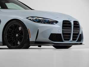 BMW G80 G82 M3 M4 Turner Motorsport Skid Plate - Milled Finish & Carbon Fiber Front Lip
