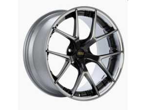 20" BBS RI-S Diamond Black with Diamond cut lip - Staggered Set