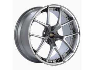 20" BBS RI-S Diamond Silver with Diamond cut lip - Staggered Set