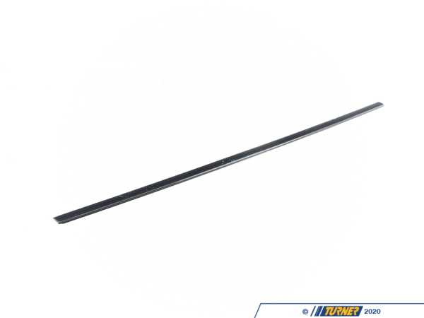 Genuine BMW WINDOW FRAME COVER, REAR LEF 51357410043