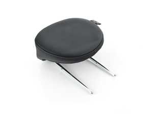 Genuine MINI Headrest Leather Carbon Black - 52207229643