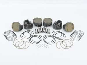 MAHLE PowerPak Piston Kit 84mm with Thermal Barrier Coating (TBC) - S55 - 3.0L