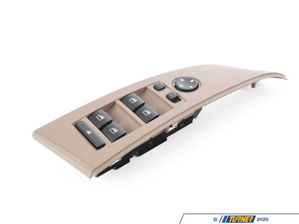 Genuine BMW Genuine BMW Window Lifter Switch, Driver's Side Braun - 61316951912 61316951912