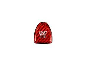 Carbon Fiber Start / Stop Toggle Cover - Red