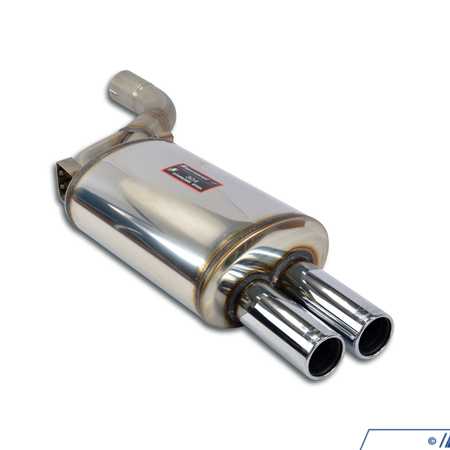Supersprint BMW E39 Touring 540i V8 '96 -> '03 Rear Exhaust OO76 (For M - Technik Kit, Double Exit) 785526