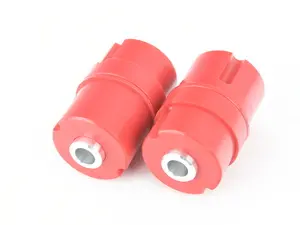 Garagistic Raised Rear Subframe Bushings - 80A Poly (Street) - BMW E30 RWD