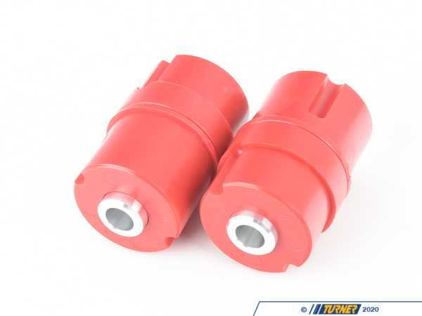 Garagistic Garagistic Raised Rear Subframe Bushings - 80A Poly (Street) - BMW E30 RWD K0018-80