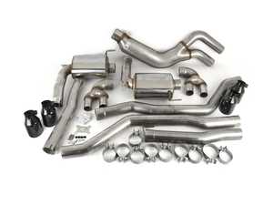 AWE Non-Resonated Touring Edition Exhaust - OE Tips