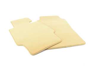 Genuine BMW Set Of Floor Mats Velours P1Ct/P1Cs Crema - 51478266944