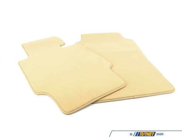 Genuine BMW Genuine BMW Set Of Floor Mats Velours P1Ct/P1Cs Crema - 51478266944 51478266944