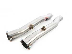 AUDI A6 RS6 Quattro 5.0i Bi - turbo V10 ' 08 -> Front pipes kit Right - Left(Replace the main OEM kat)