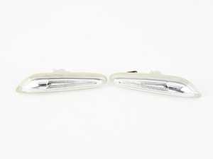 Clear white LED Side Markers - Pair