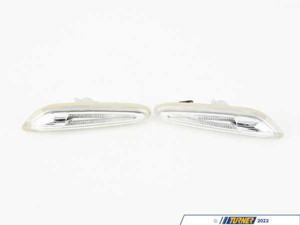 Depo Clear white LED Side Markers - Pair 4441413PXAVC