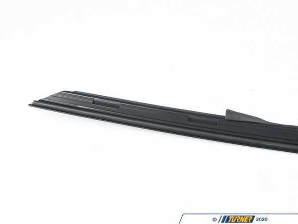 Genuine BMW Genuine BMW Finisher, Side Frame Left Schwarz Matt -51337310223 F36 51337310223