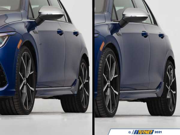 ECS MK8 Golf R Wheel Spacer Flush Kit - 19" OEM Wheels 001409LB01KT