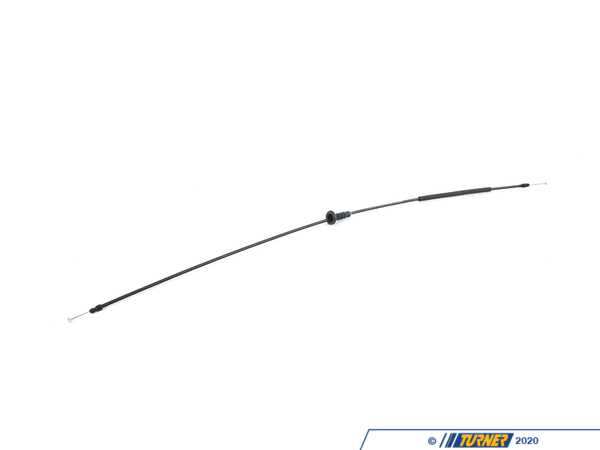 Genuine BMW Genuine BMW Bowden Cable, Hood, Rear - 51237313782 - F32,F33,F82,F83 51237313782