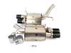 Dinan F06 M6 GranCoupe Stainless Axle-Back Exhaust - Black Tips D660-0049-BLK View 5