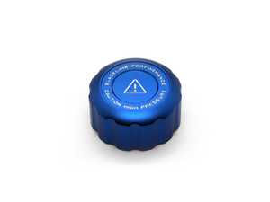 Blackline Performance Chargecooler Coolant Tank Cap Cover - Blue - BMW M