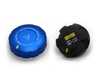 Goldenwrench Supply Co Blackline Performance Coolant Expansion Tank Cap Cover - BMW M - Blue FXXCET-B View 4