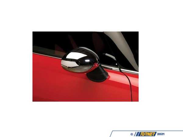 ECS Chrome Mirror Cap Covers - Set MRC-MIN113