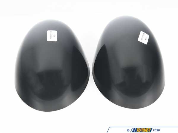 ECS Black Mirror Cap Covers - Set 51162754916BL