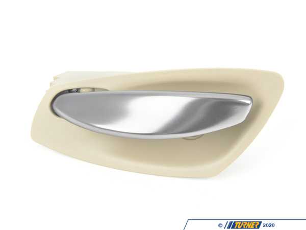 Genuine BMW Genuine BMW Door Handle Inner Right - 51416977514 - Titan Chrom Bge 51416977514