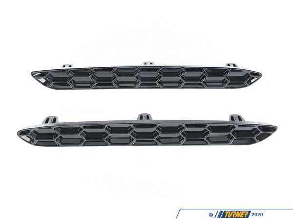 Acexxon Acexxon Honeycomb Rear Reflectors, Gloss Black - F87 M2 R01-1-1000-01-G