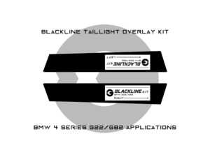 Blackline Taillight Overlay Kit - G22/G82 Pre LCI