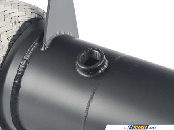 Evolution Racewerks B46 High Flow Catted Downpipe - Thermal Coated Black Finish MI-EXH001TBCAT