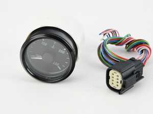 SingleViu 52mm 250F Water Temperature Gauge. 450-30 ohm sender required. Retail pack with harness - Priced Each 