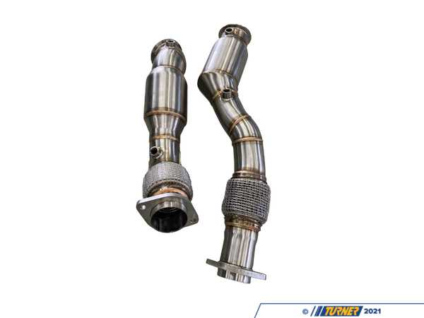 Active Autowerke Active Autowerke BMW S58 F97/F98 X3M/X4M Downpipes w GESI CAT 11-070