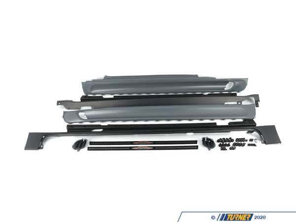 Packaged by Turner John Cooper Works Style Aero Side Skirt Kit With JCW Door Sills 51712156417TKT