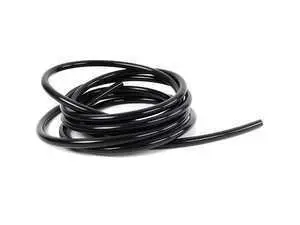 4MM Silicone Vacuum Hose - Black - 9 Feet