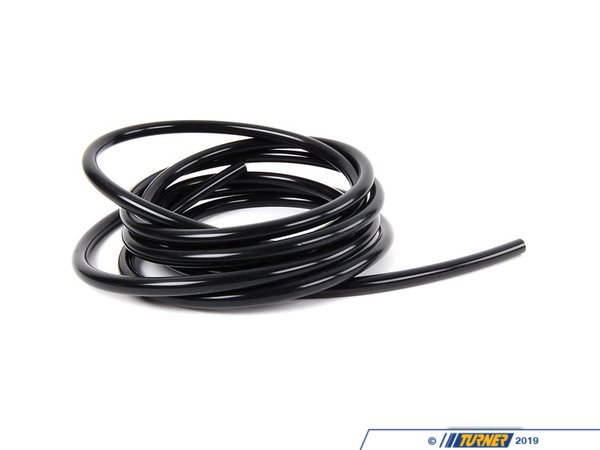 Forge 4MM Silicone Vacuum Hose - Black - 9 Feet vc04b