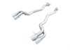 AWE AWE Track Edition Axle-Back Exhaust - Diamond Black Tips - F90 M5 3020-43077 View 2