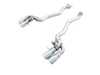 AWE AWE SwitchPath Axle-Back Exhaust - Chrome Silver Tips F90 M5 3025-42061 View 3