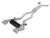 AFE MACH Force-Xp 3 IN To 2-1/2 IN 304 Stainless Steel Cat-Back Exhaust System - Polished Tips - G8x M3/M4  49-36351-P View 1